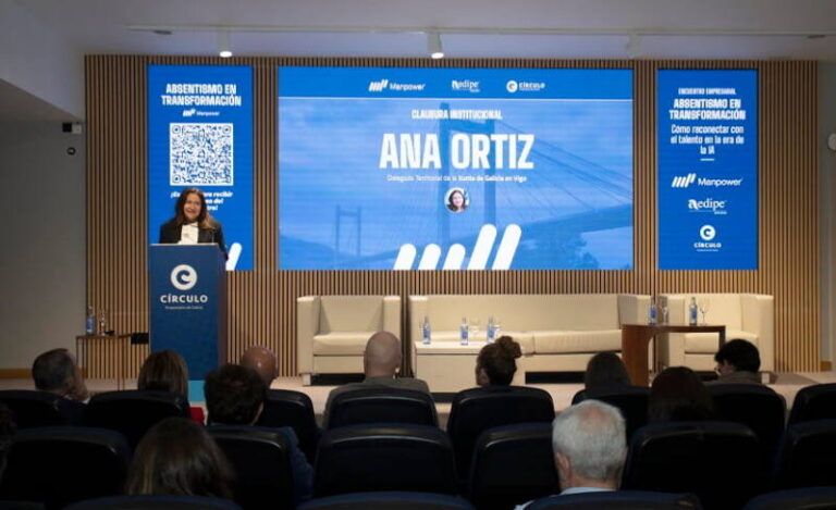 Ana Ortiz defiende el diálogo social como “herramienta clave” para afrontar retos del mercado laboral en Galicia