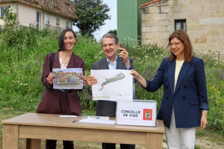 El Concello inicia la construcción del nuevo aparcamiento de Matamá