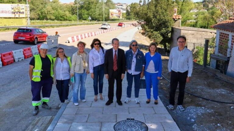 Las obras de humanización de la carretera Clara Campoamor estarán terminadas en junio
