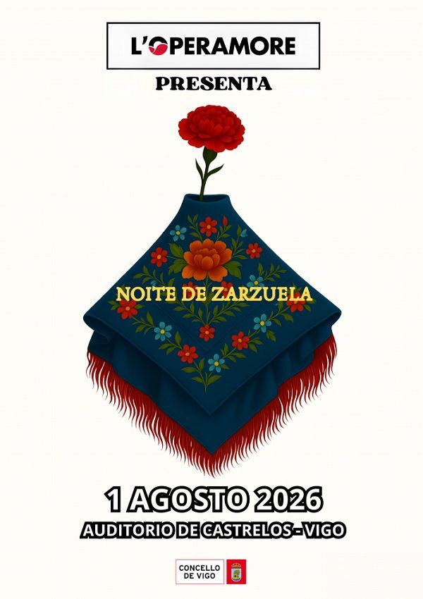 “As noites de Zarzuela” llegará a Castrelos el 1 de agosto con un recorrido por la historia del género