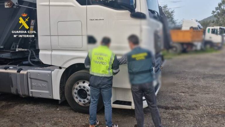 Destapada en Pontevedra una trama millonaria de estafa con vehículos industriales