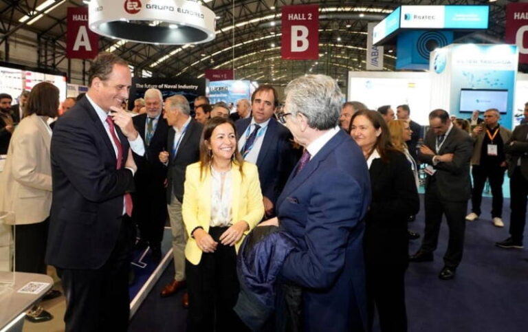 Villaverde destaca el momento histórico de expansión del naval gallego en la inauguración de la X edición de Navalia
