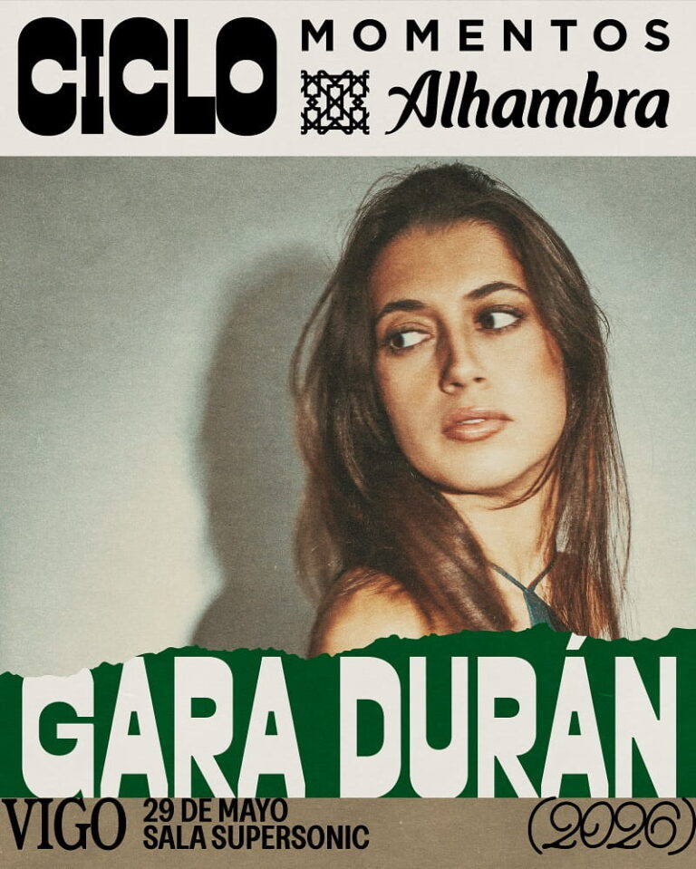 Gara Durán pondrá el broche final a los “Momentos Alhambra” en Vigo con un concierto en Supersonic