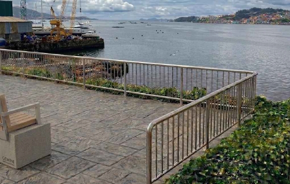 El Puerto de Vigo proyecta un nuevo mirador sobre la ría en una de las playas más populares de Moaña