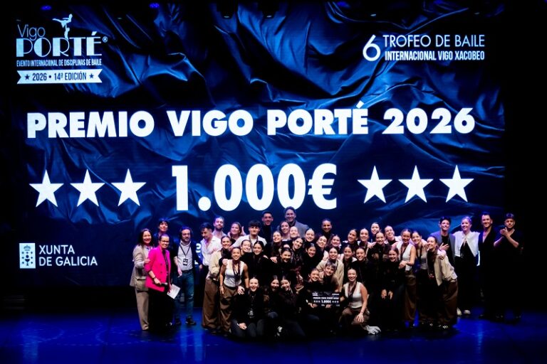 Arte&Danza conquista Vigo Porté 2026 con una emocionante “Negra Sombra” en un Auditorio Mar de Vigo entregado