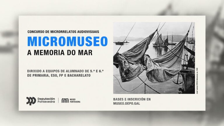 La Diputación apura el plazo para participar en el concurso escolar MicroMuseo sobre el patrimonio marinero de Pontevedra