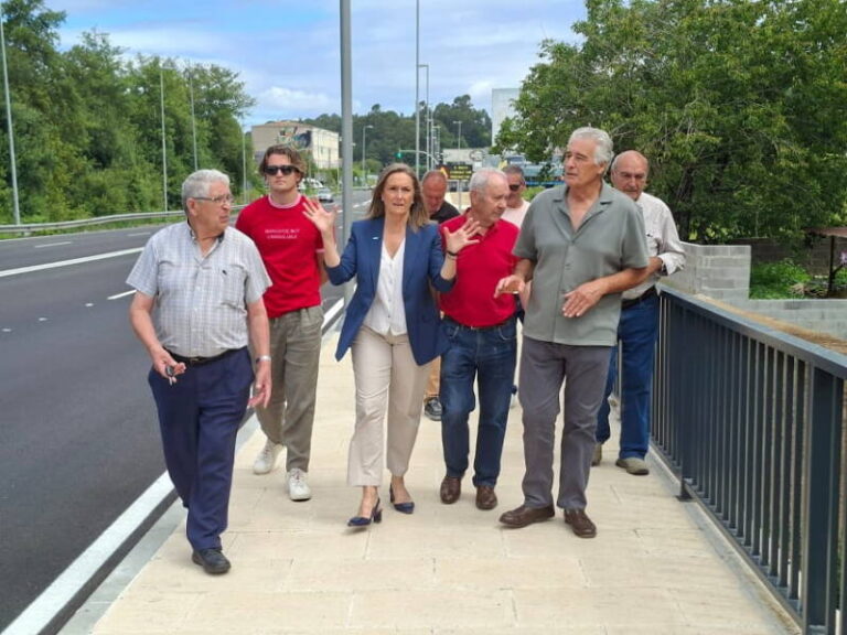 Luisa Sánchez pon en valor a demandada mellora da Estrada Clara Campoamor financiada pola Deputación