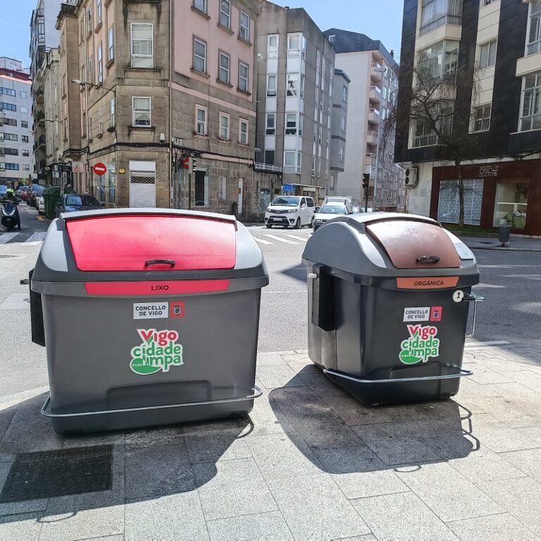 Vigo dispara la recogida de residuos orgánicos: el contenedor marrón crece un 13,2% en solo un año