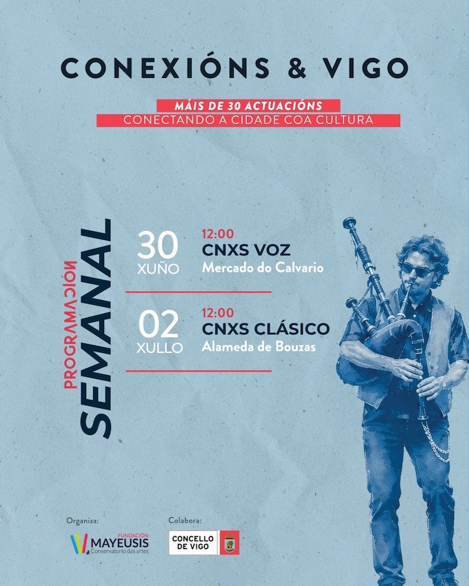La música saldrá al encuentro de la ciudadanía con un nuevo Concerto Conexións Voz en el Calvario
