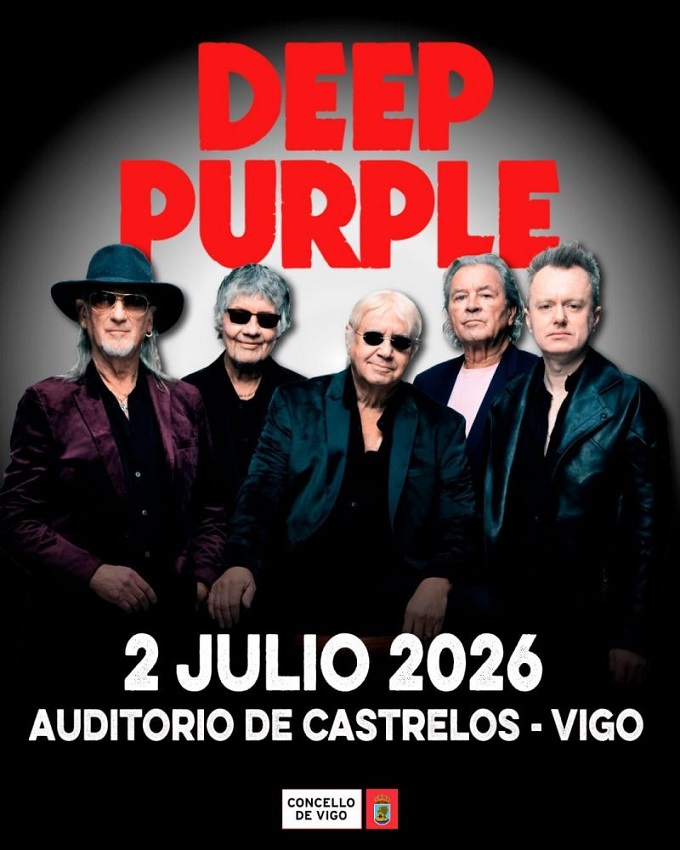 Las reservas para ver a Deep Purple desde la platea de Castrelos saldrán a la venta el 25 de junio