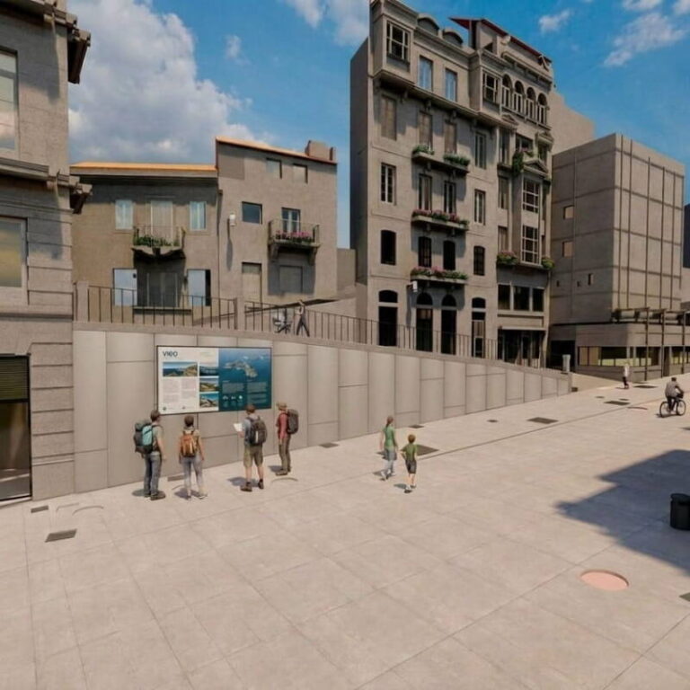 El Concello licita las obras de reforma de la fachada de los locales municipales de Elduayen
