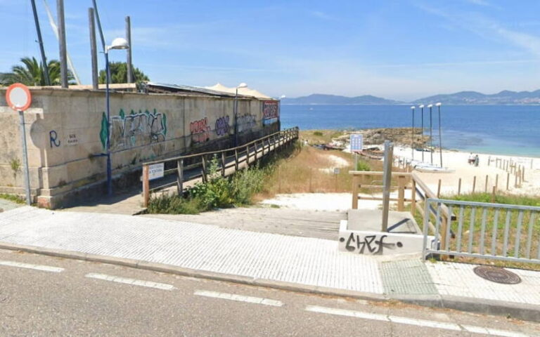 El Concello renovará la pasarela de la playa de A Fontaíña con una inversión de 48.000 euros