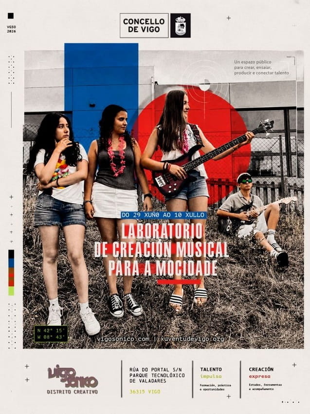 Vigosónico abre una nueva edición del Laboratorio de Creación Musical para jóvenes de 13 a 25 años
