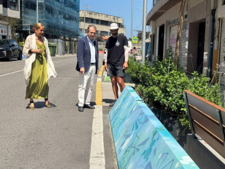 Quince nuevos murales artísticos llenan de color las calles de Vigo