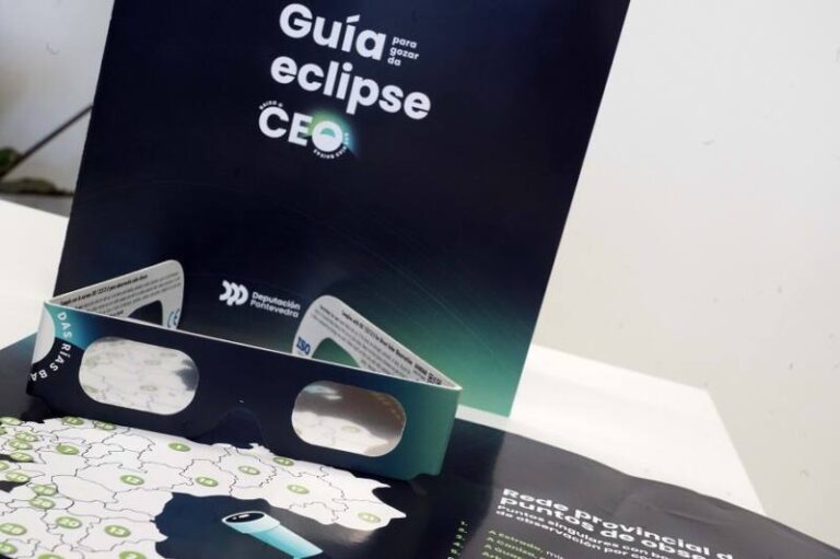 A Deputación distribúe esta semana preto de 30.000 gafas entre os concellos para observar a eclipse solar do 12 de agosto