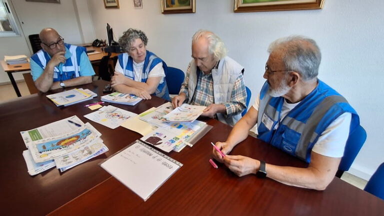 Más de 600 escolares de Pontevedra compiten con sus dibujos para concienciar contra el desperdicio alimentario