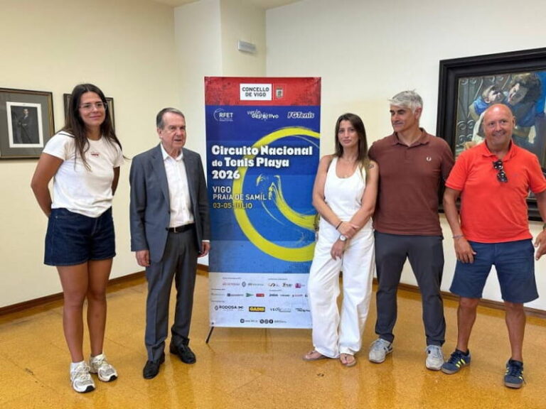 Samil acoge el Circuito Nacional de Tenis Playa 2026