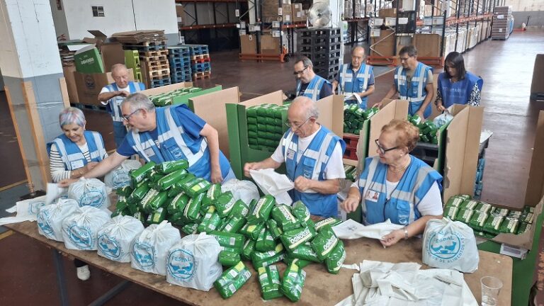 El Banco de Alimentos de Vigo repartió casi 665.000 kilos de comida en el primer semestre y ya atiende a más de 20.000 personas
