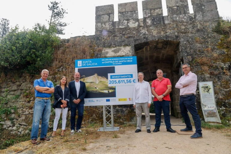 La Xunta pone en valor el Castelo de Santa Cruz de A Guarda para reforzar el atractivo del Camino Portugués de la Costa