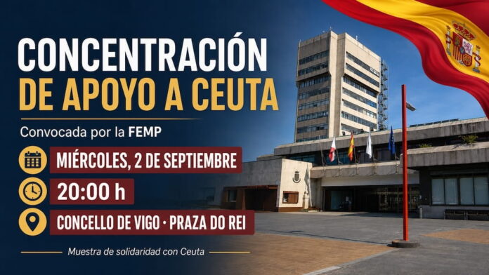 concentracion apoyo a ceuta