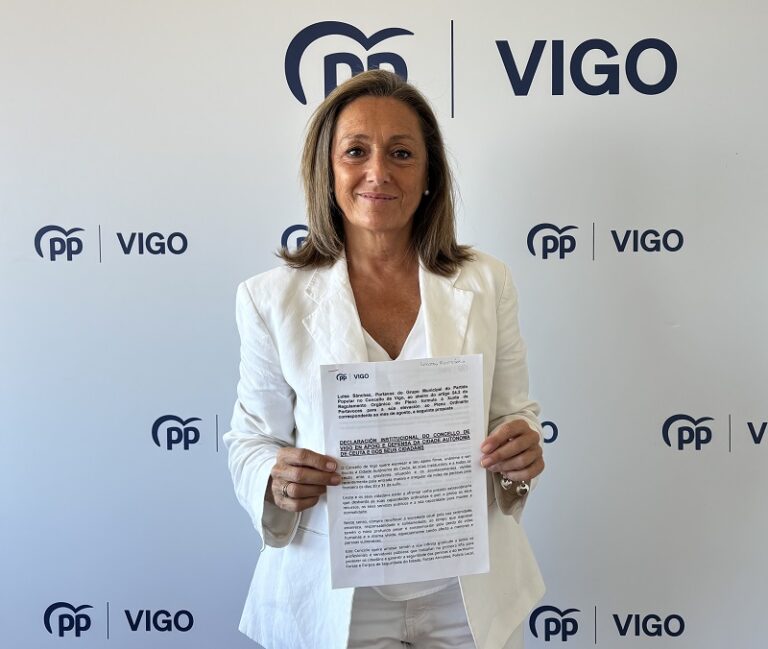 El PP acusa al PSOE de Caballero de vetar una declaración institucional de Vigo en apoyo a Ceuta