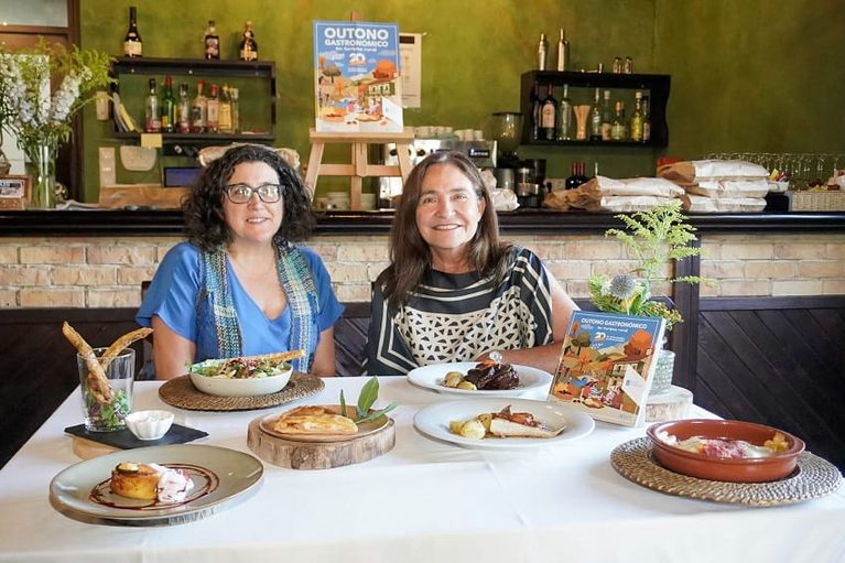 Ana Ortiz anima a participar en el Outono Gastronómico, con 18 establecimientos rurales en Pontevedra