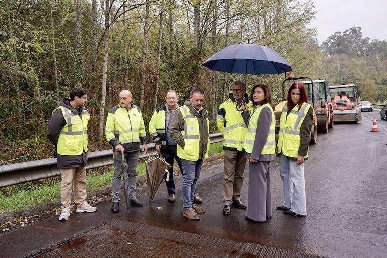 La Xunta inicia la renovación del asfalto de siete carreteras del área de Vigo con una inversión de casi 3 millones