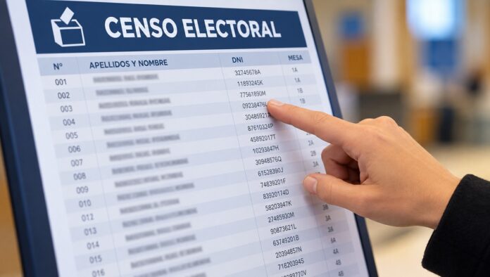 Consulta del censo electoral